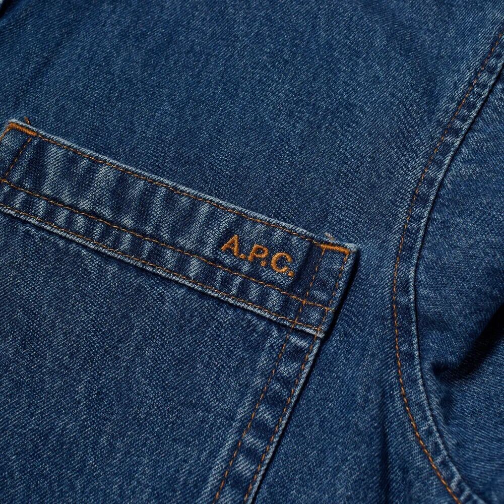 

A.P.C. Джинсовая рубашка brodee, синий