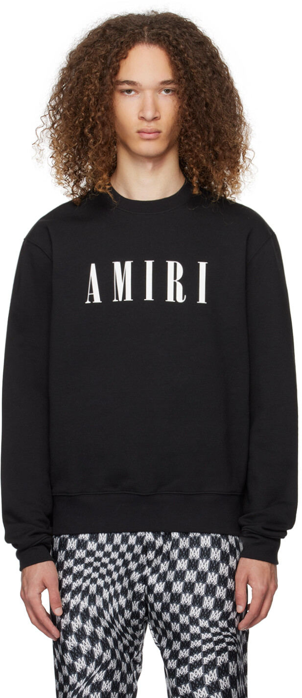 

Черный свитшот Core Amiri