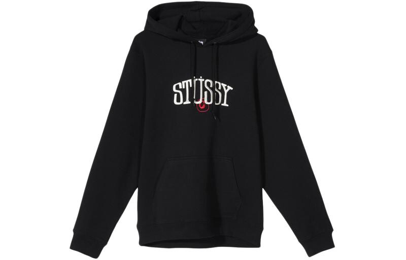 

Толстовка унисекс BKX черный камуфляж Stussy, черный