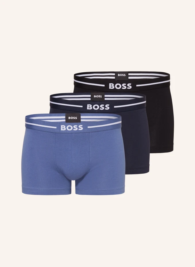 

Комплект из 3 боксеров Boss, черный