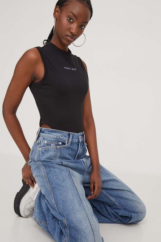 

Боди Tommy Jeans, черный