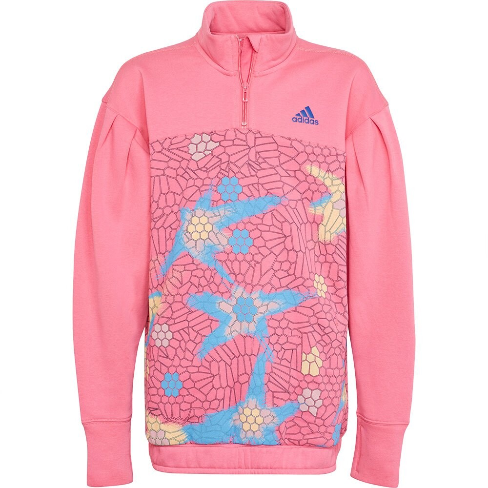 

Куртка adidas Sportswear Power Loose Half-Sweatshirt, розовый