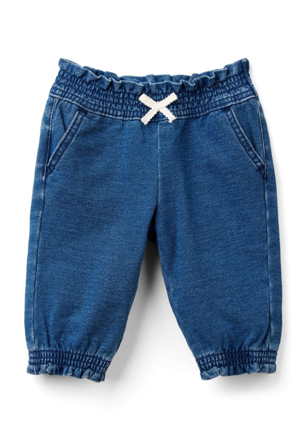 

Джинсы свободного кроя TROUSERS United Colors of Benetton, цвет blue
