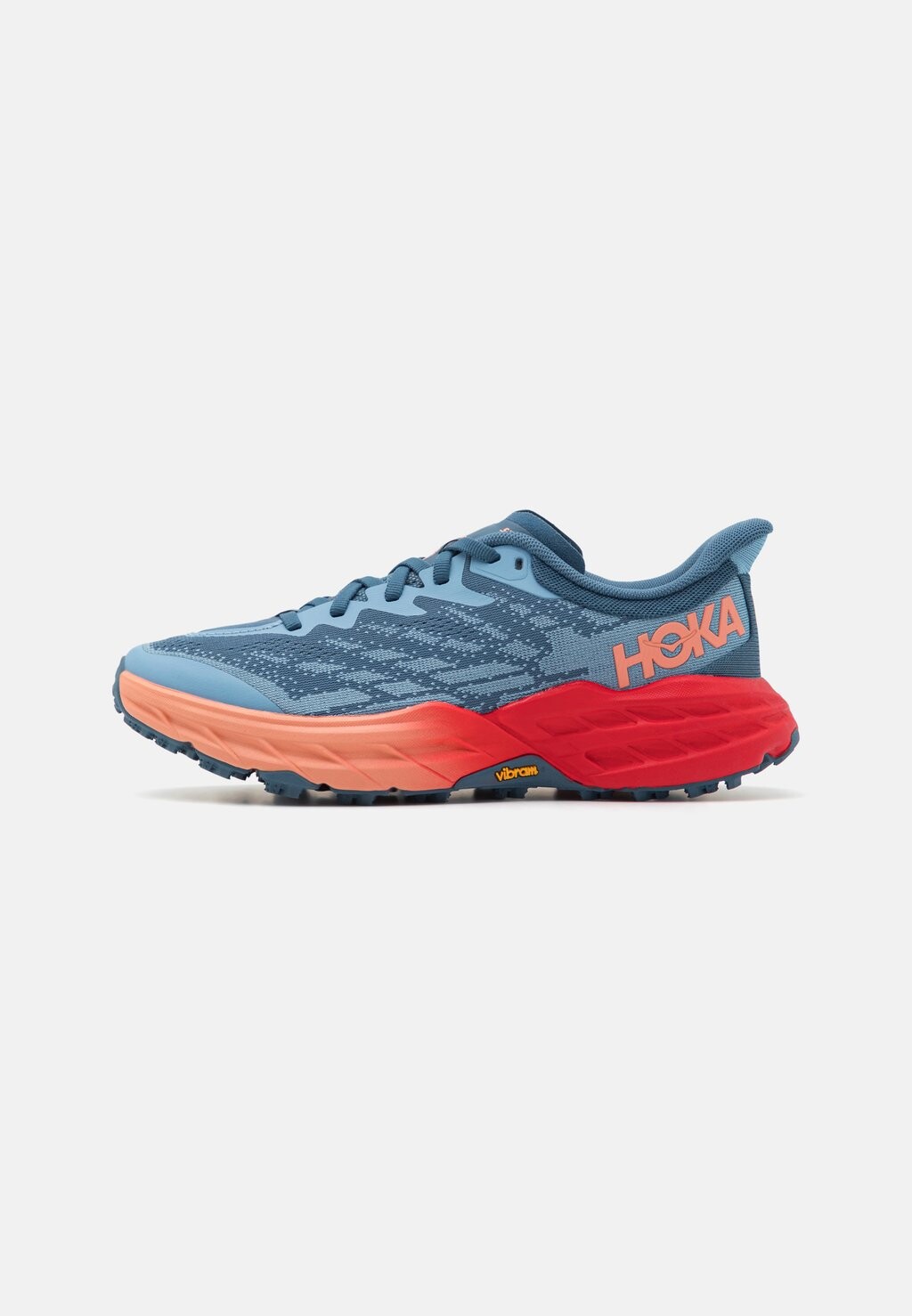 

Кроссовки для бега по пересеченной местности SPEEDGOAT 5 HOKA, цвет real teal/papaya