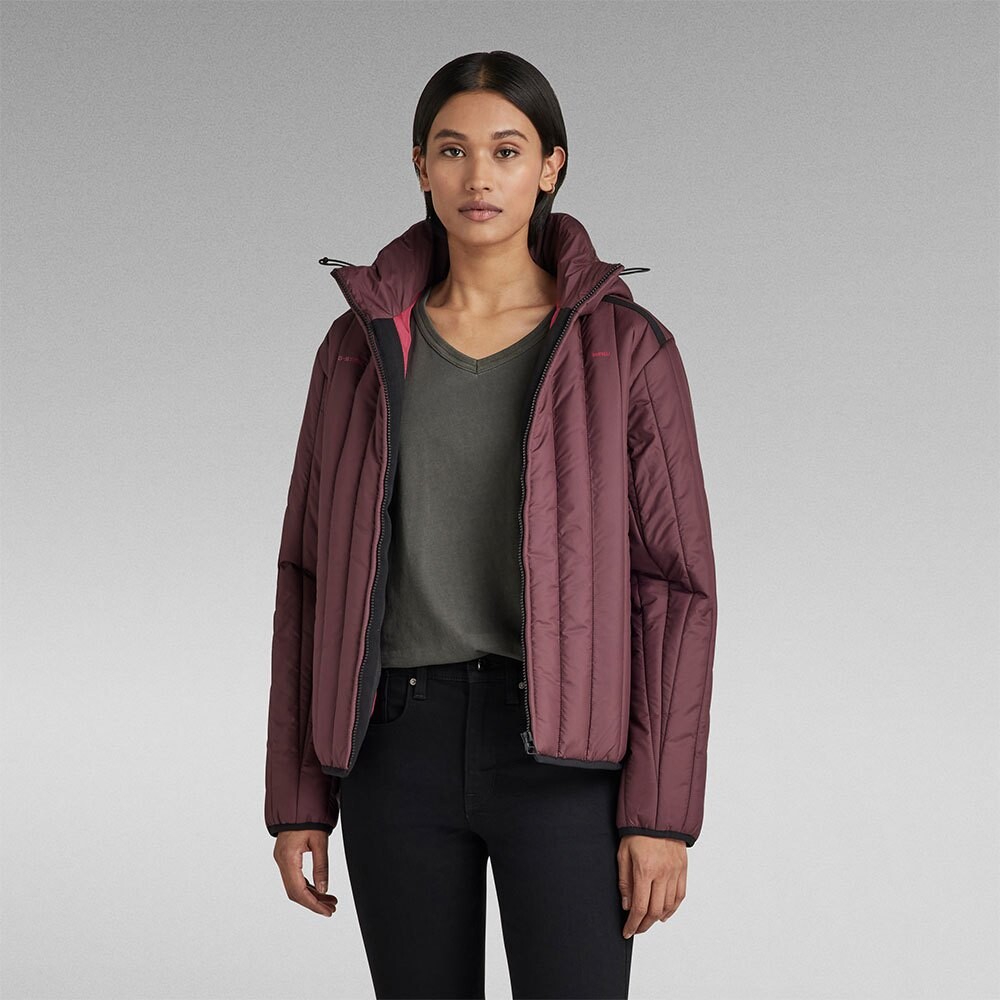 

Куртка G-Star Meefic Vertical Quilted, фиолетовый
