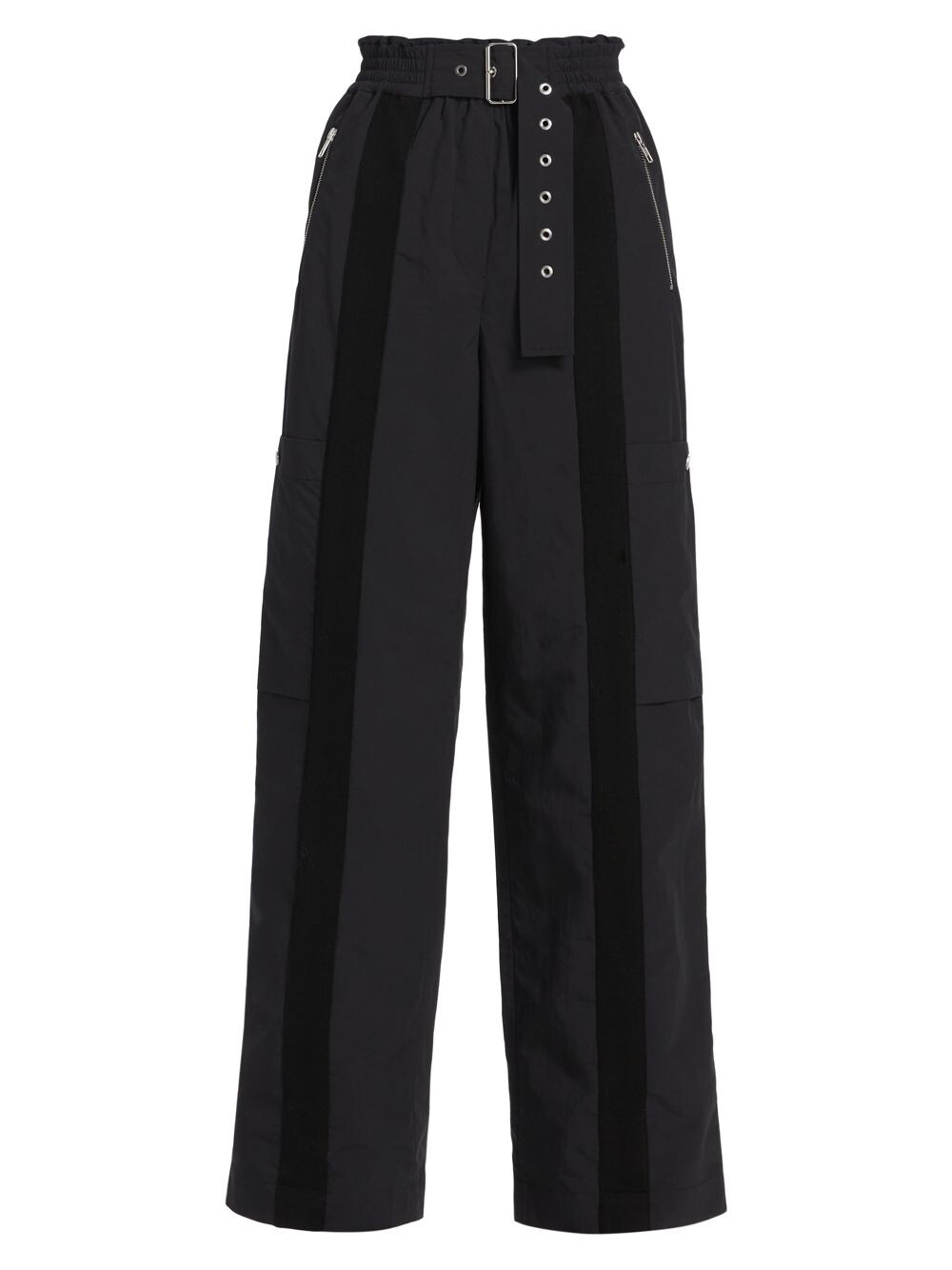 

Широкие брюки карго с пряжкой 3.1 Phillip Lim, черный