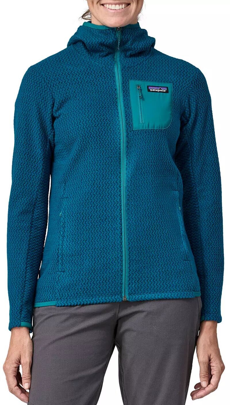 

Женская куртка Patagonia R1 Air с молнией во всю длину