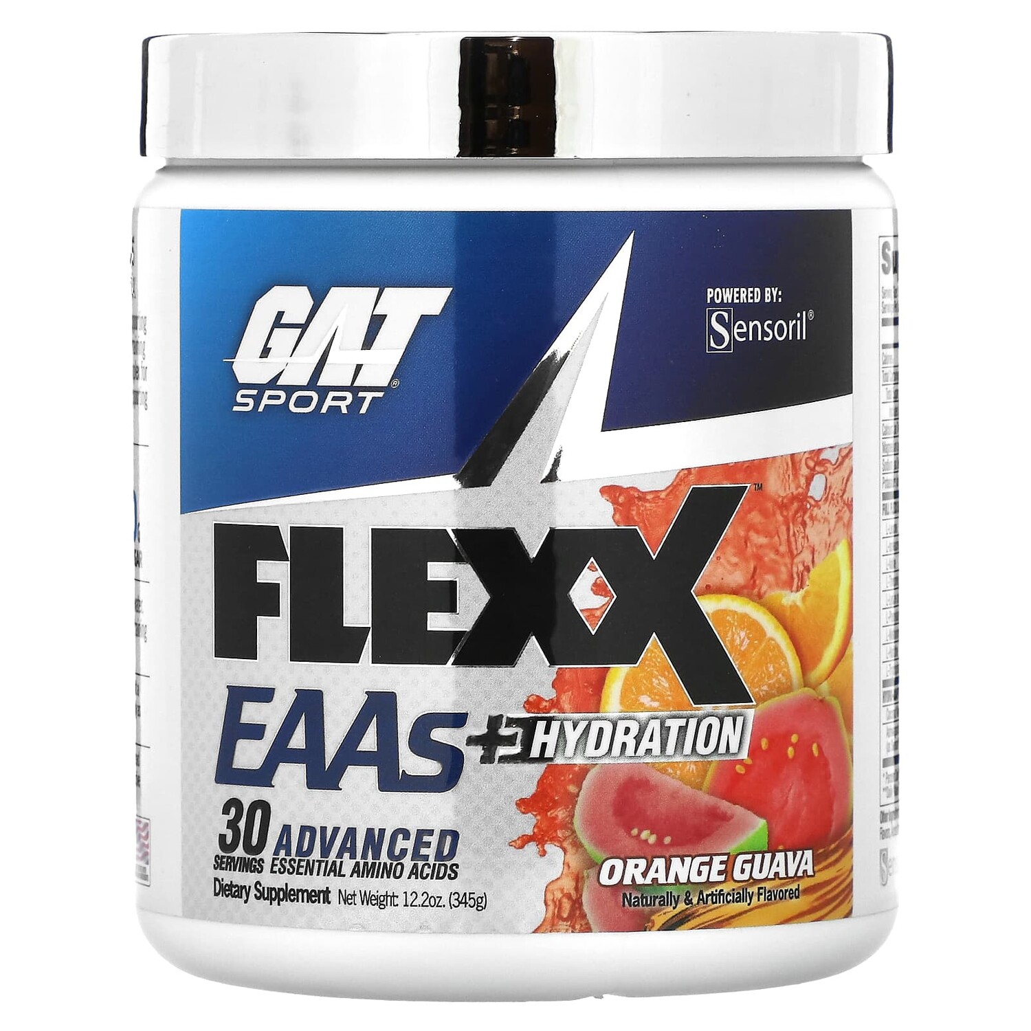 

Flexx EAA + Hydration, апельсиновая гуава, 345 г (12,2 унции), GAT