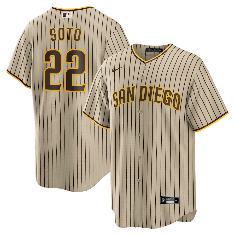 

Джерси Nike San Diego Padres, загар