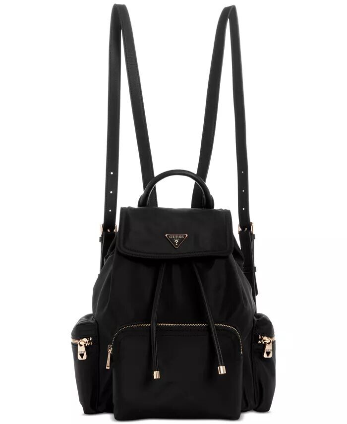 

Маленький нейлоновый рюкзак Gemma Guess, черный