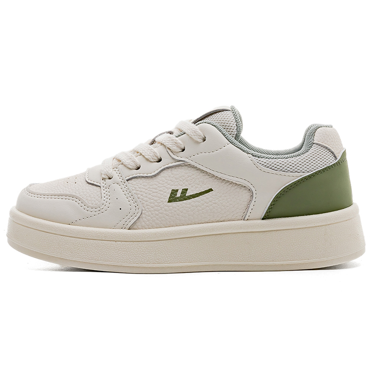 

Кроссовки WARRIOR Skateboarding Shoes Women's Low-top Beige/Green, зеленый