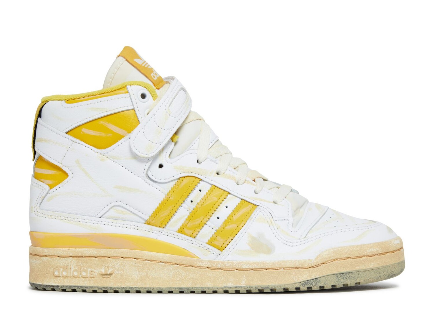 

Кроссовки adidas Forum 84 High 'Worn Yellow', белый