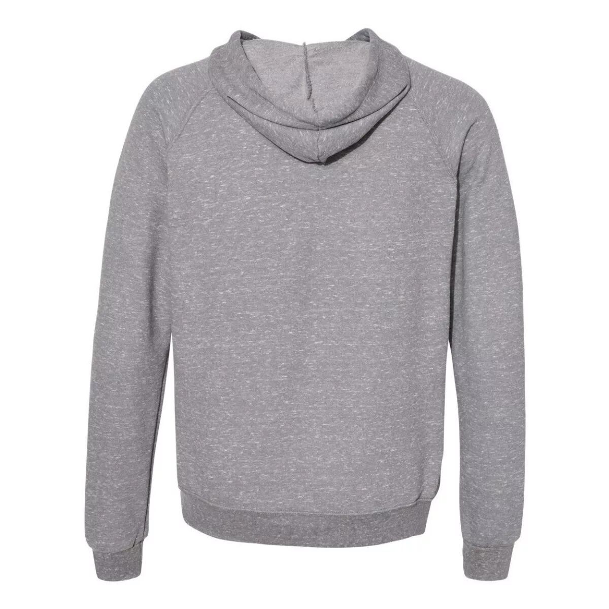 

Snow Heather Толстовка с капюшоном из французской махровой ткани реглан JERZEES, синий