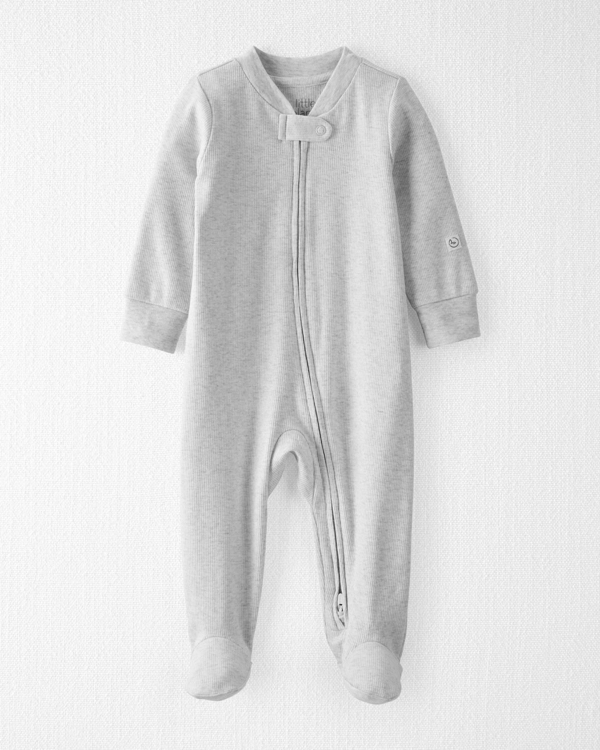 

Baby Organic Cotton Grey Sleep & Play Carter's, серый