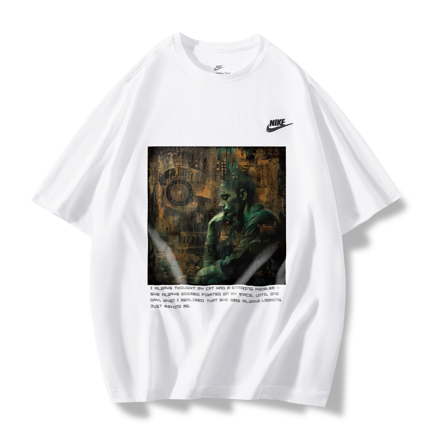 

Футболка мужская белая Nike, белый