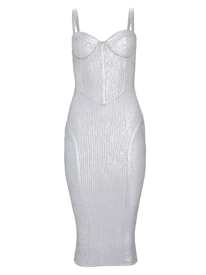 

Платье Зора Retrofête, цвет coated silver
