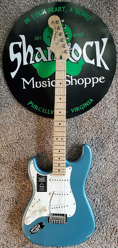 

Электрогитара Fender Player Series Stratocaster LH 2021 Tidepool