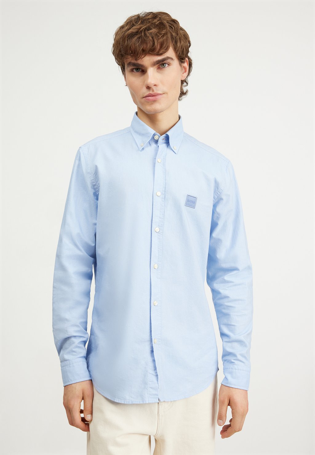 Рубашка MABSOOT BOSS, цвет open blue рубашка rickert boss цвет open blue