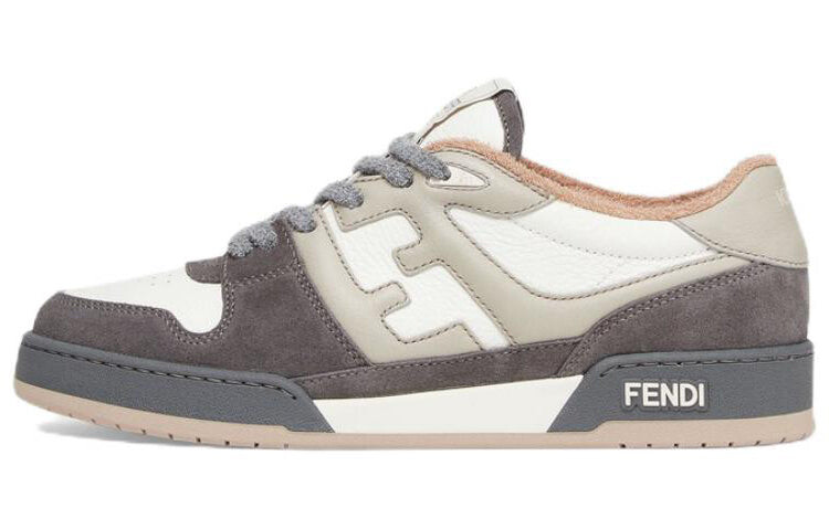 

Кроссовки FENDI Match Skate, серый/белый