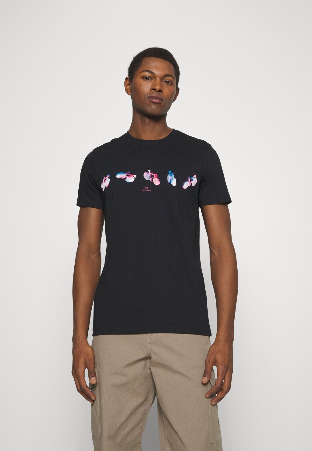 

Футболка с принтом PS Paul Smith, черный
