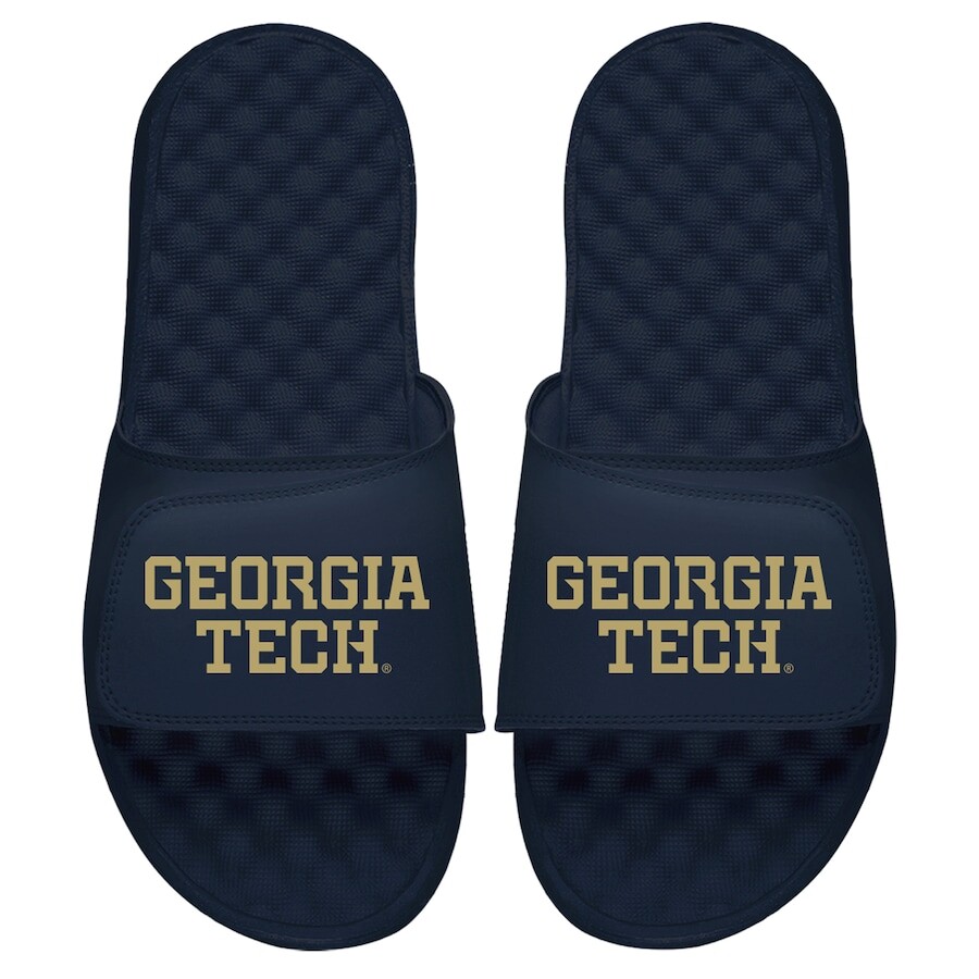 

Шлепанцы ISlide Georgia Tech Yellow Jackets, нави