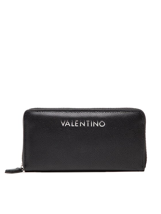 Большой женский кошелек Valentino, черный силиконовый чехол для smart ключ зажигания bmw бмв серебристый имитация кожи