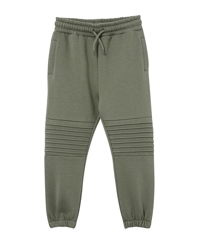 

Спортивные брюки Little Boys Coby Moto на шнурке COTTON ON, зеленый