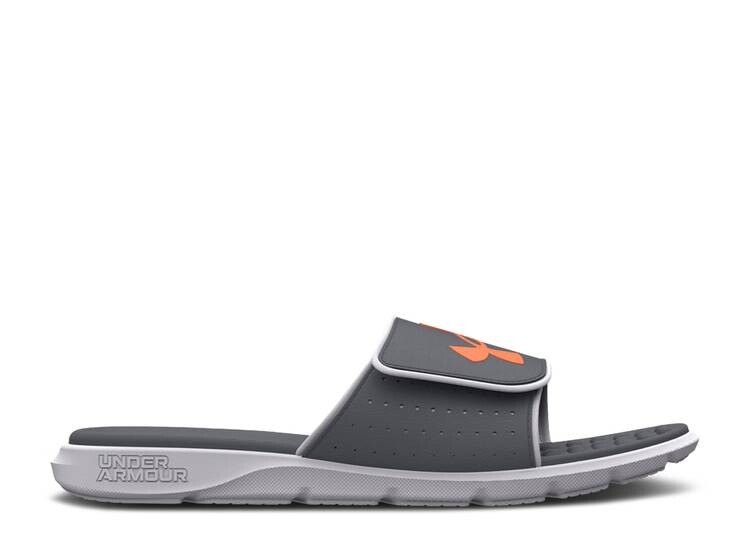 

Кроссовки Under Armour IGNITE 7 SLIDE 'PITCH GREY ORANGE', серый