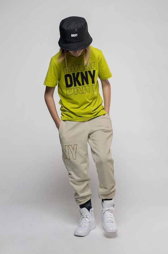 Красивая детская шапка DKNY, черный