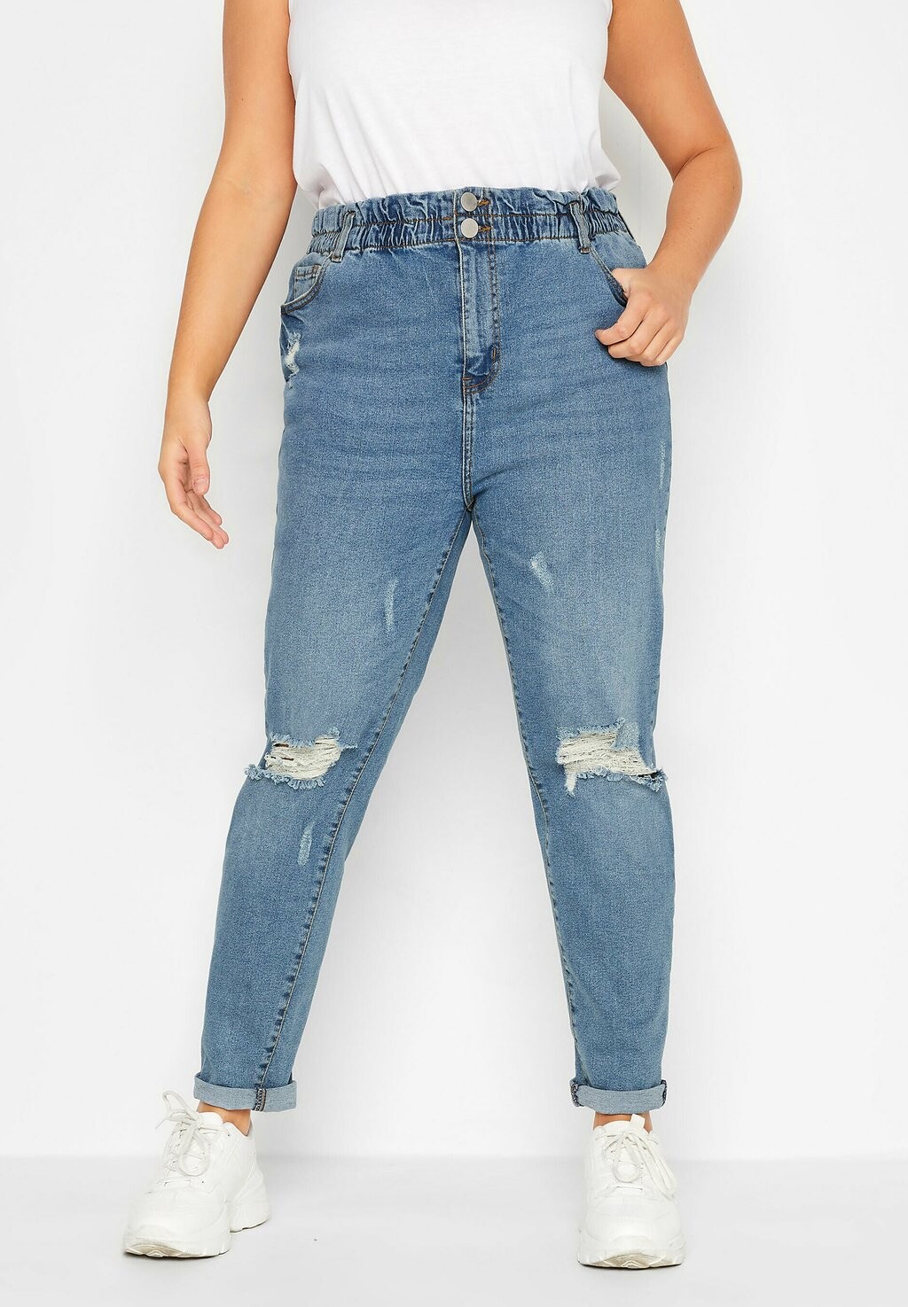 

Узкие джинсы Yours Clothing, синий