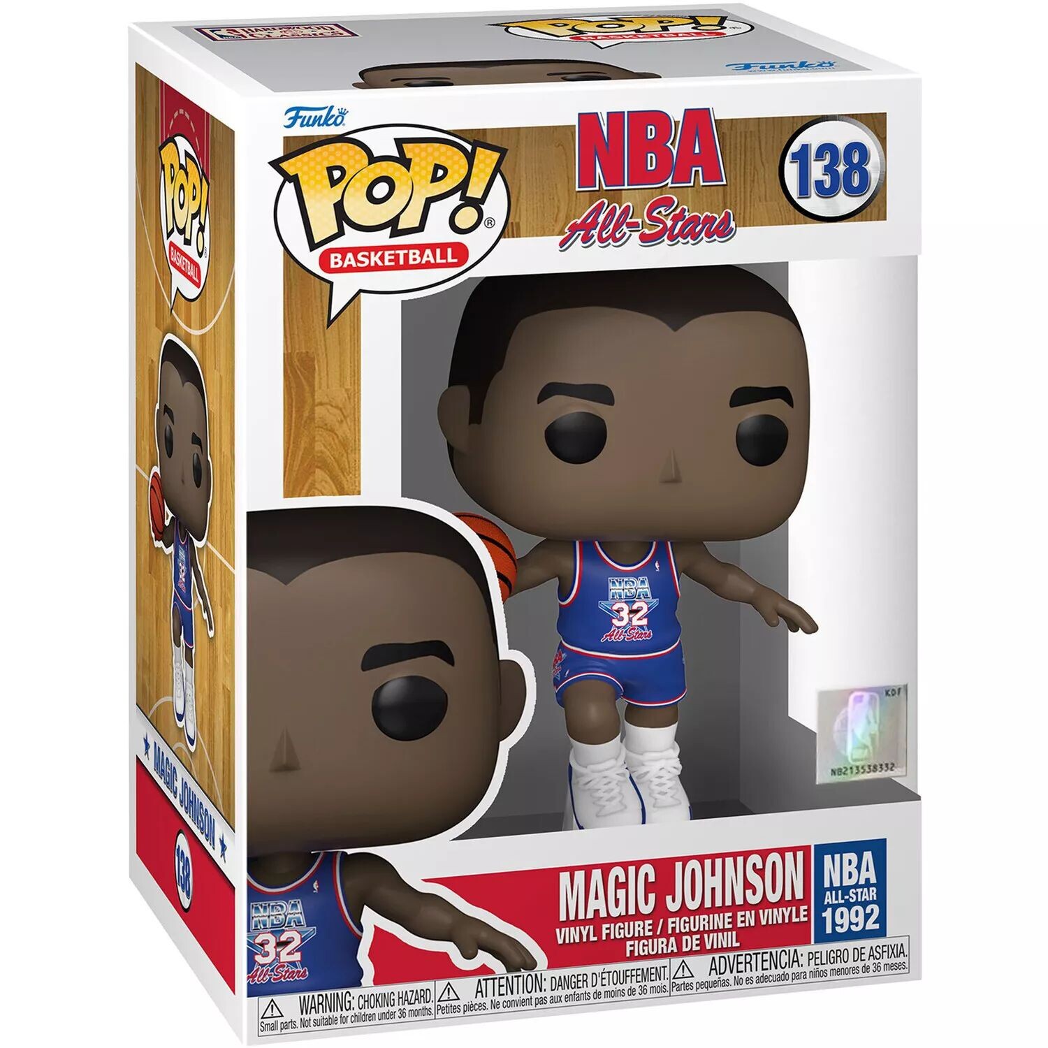 

Funko Magic Johnson Лос-Анджелес Лейкерс Поп! Виниловая фигурка Funko
