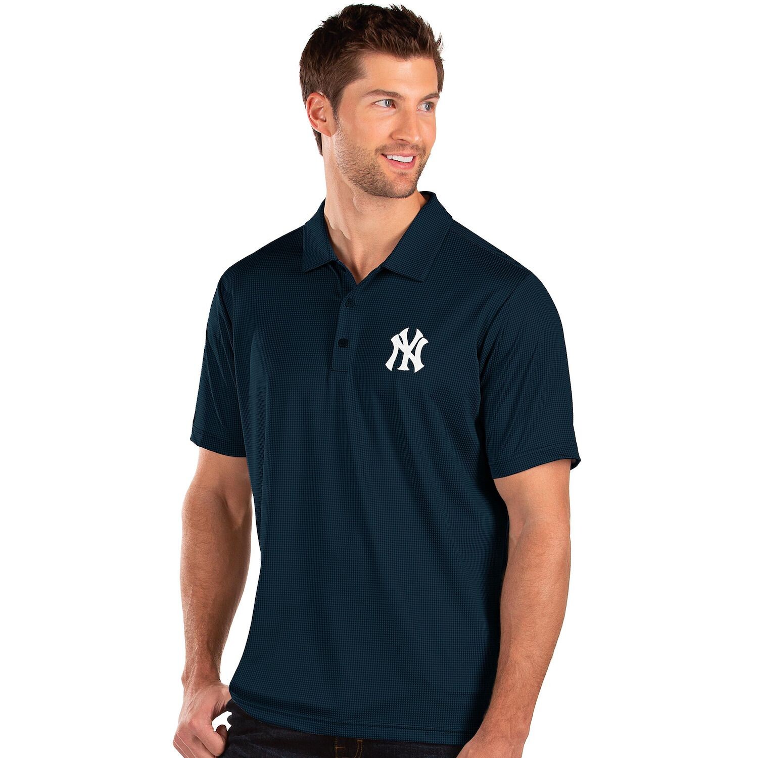 

Мужская футболка-поло Antigua New York Yankees Blue Balance