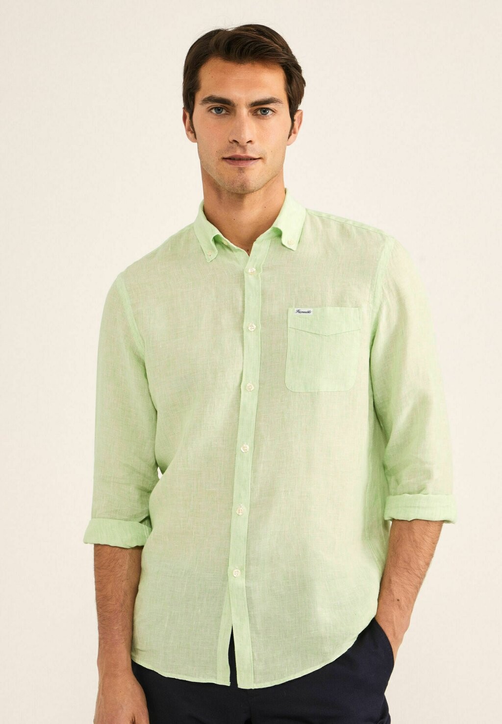 

Рубашка CLB BD MIC STR Façonnable, цвет light green