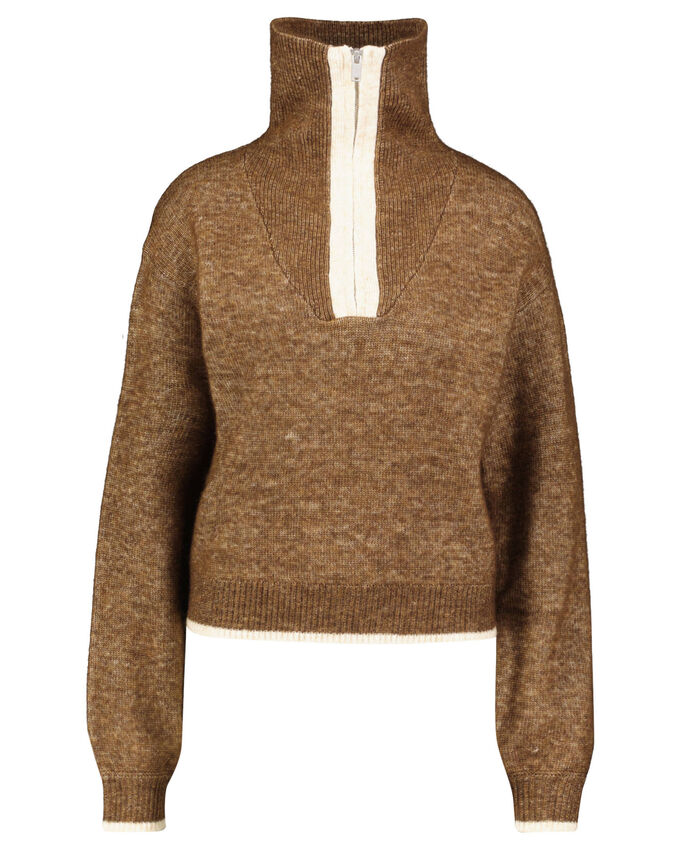 Вязаный свитер энальгаэ Envii, коричневый