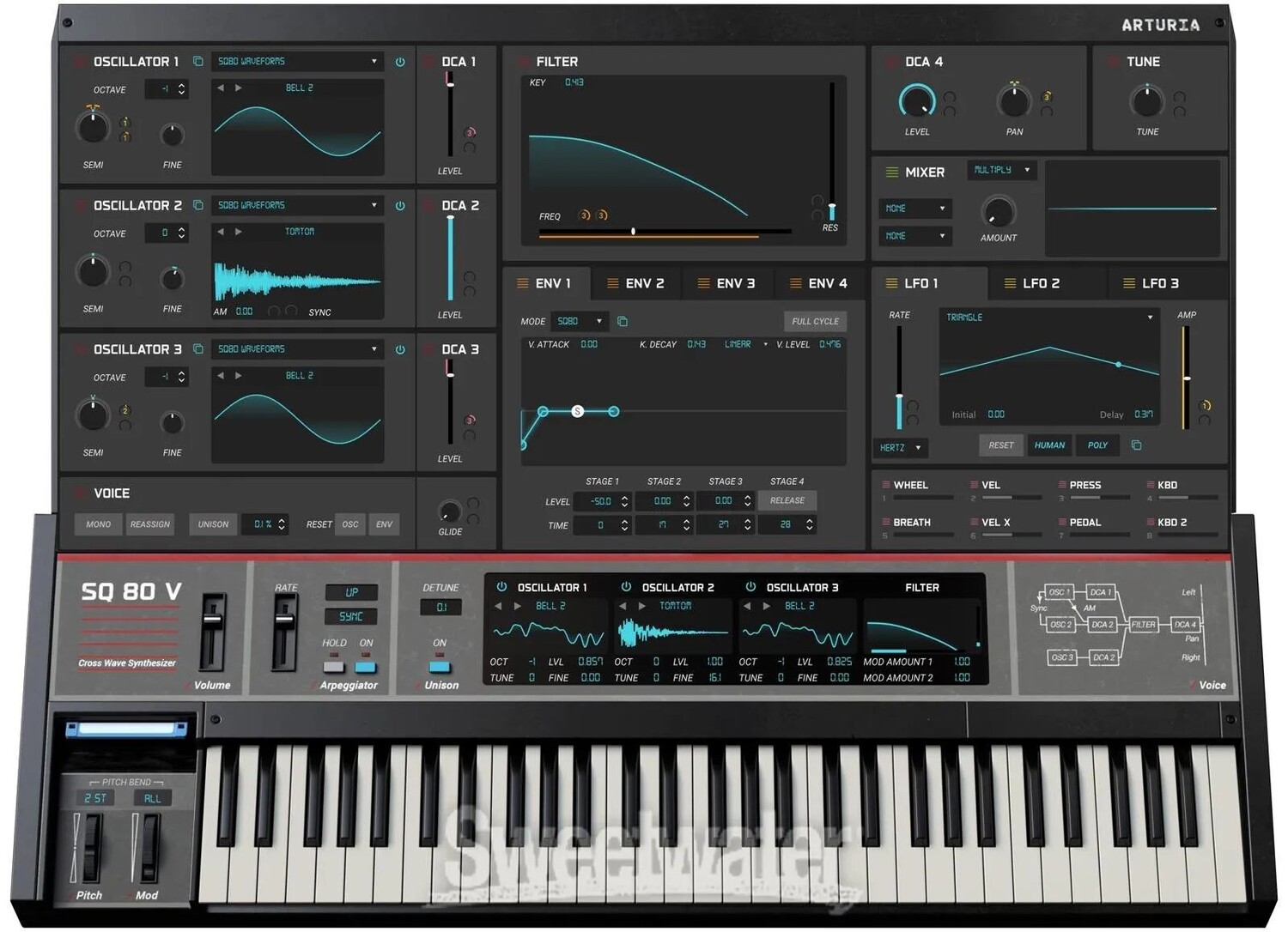Arturia v3. Arturia v collection 9. arturia synth v-collection 2025.1. arturia - v collection 9 v9.4.0. arturia ob-xa vst.
