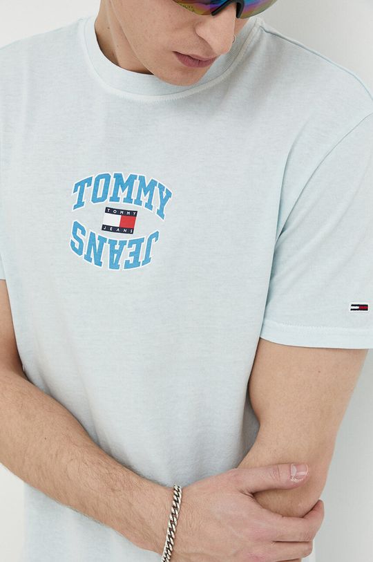 

Хлопковая футболка Tommy Jeans, синий