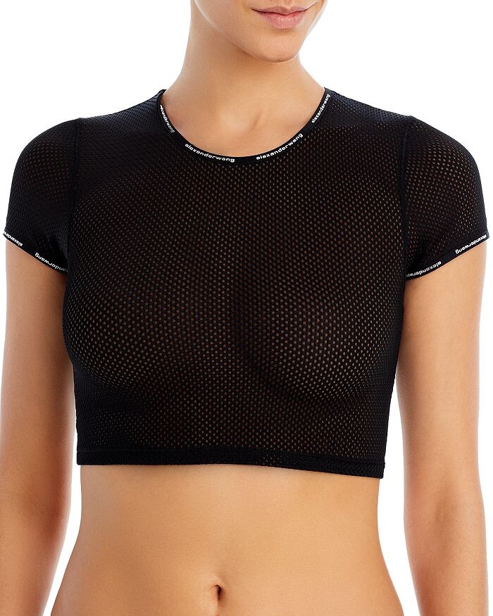 

Укороченная футболка Alexander Wang