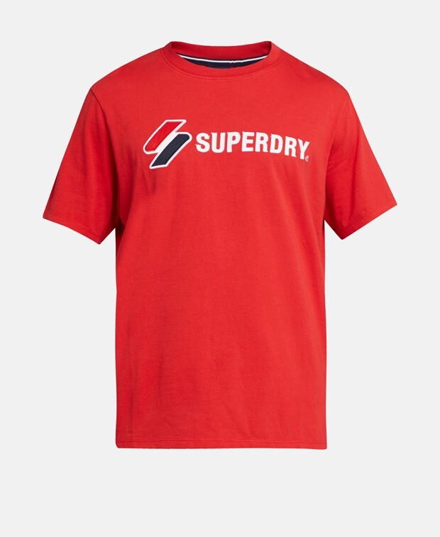 

Футболка Superdry, красный
