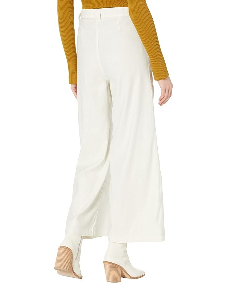 

Джинсы Hudson Jeans Wide Leg Drawstring Trousers Crop in Egret, цвет Egret