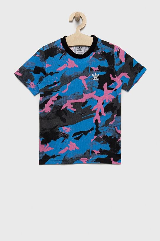 

Детская хлопковая футболка adidas Originals, мультиколор