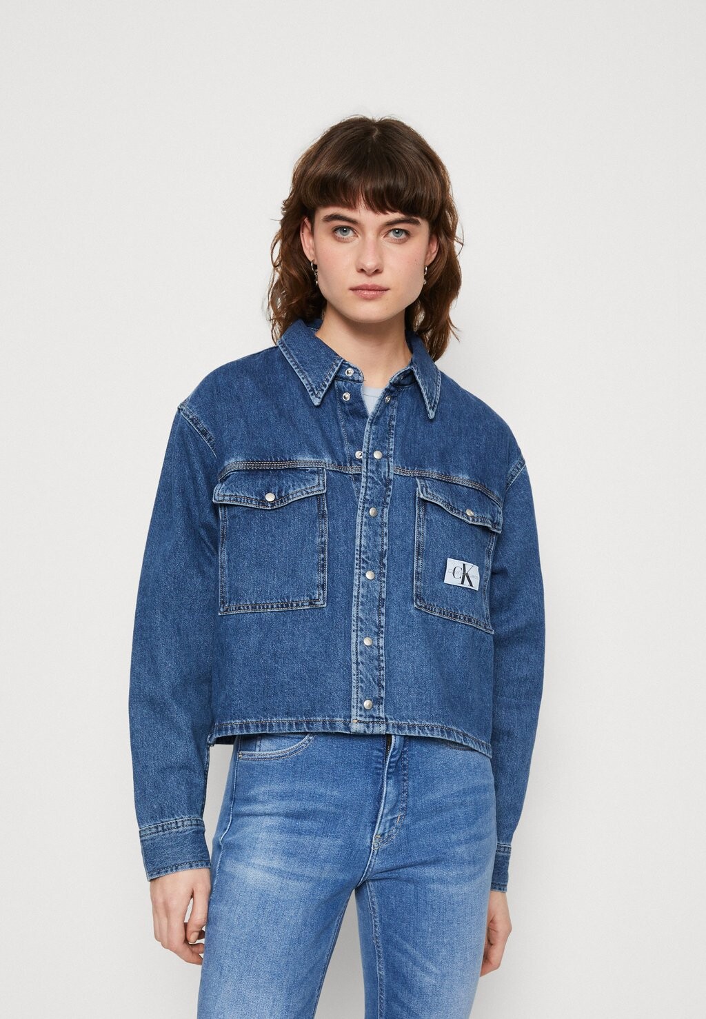 

Блуза на пуговицах Calvin Klein Jeans