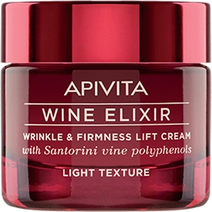 Wine Elixir Крем-лифтинг против морщин и упругости, легкая текстура, 50 мл Apivita