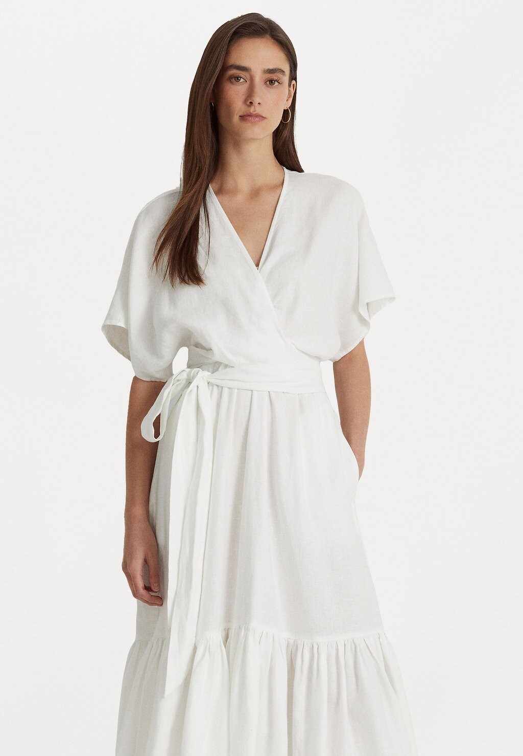 

Летнее платье Lauren Ralph Lauren, молочный