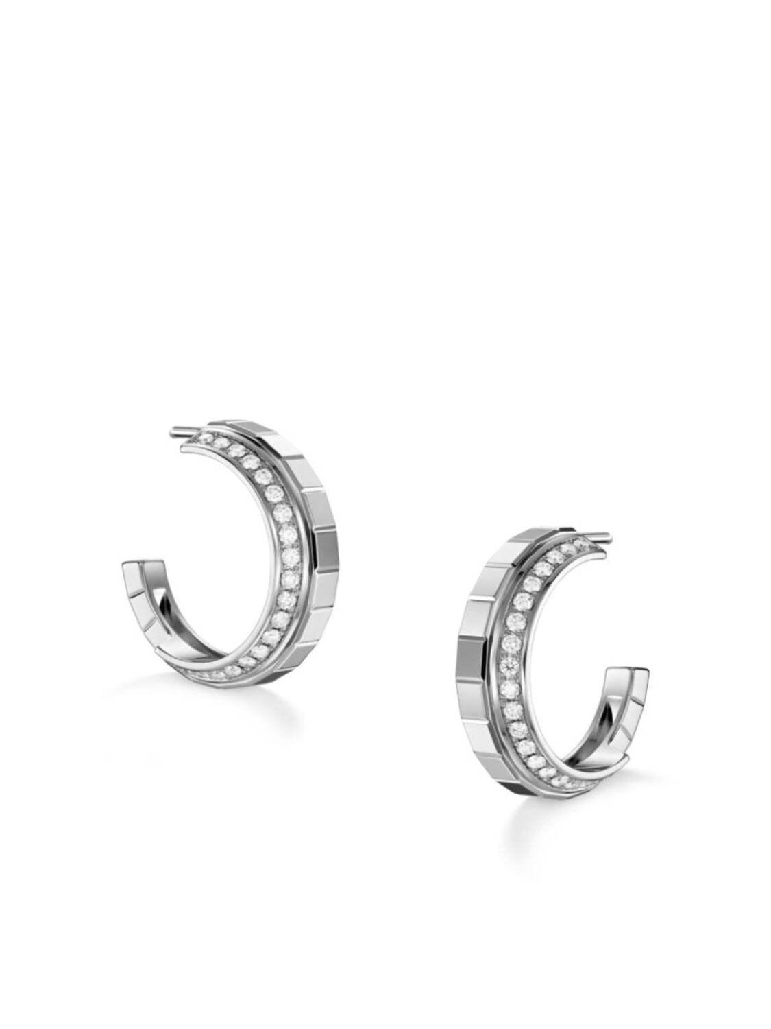 

Серьги Ice Cube из белого золота с бриллиантами Chopard, белый