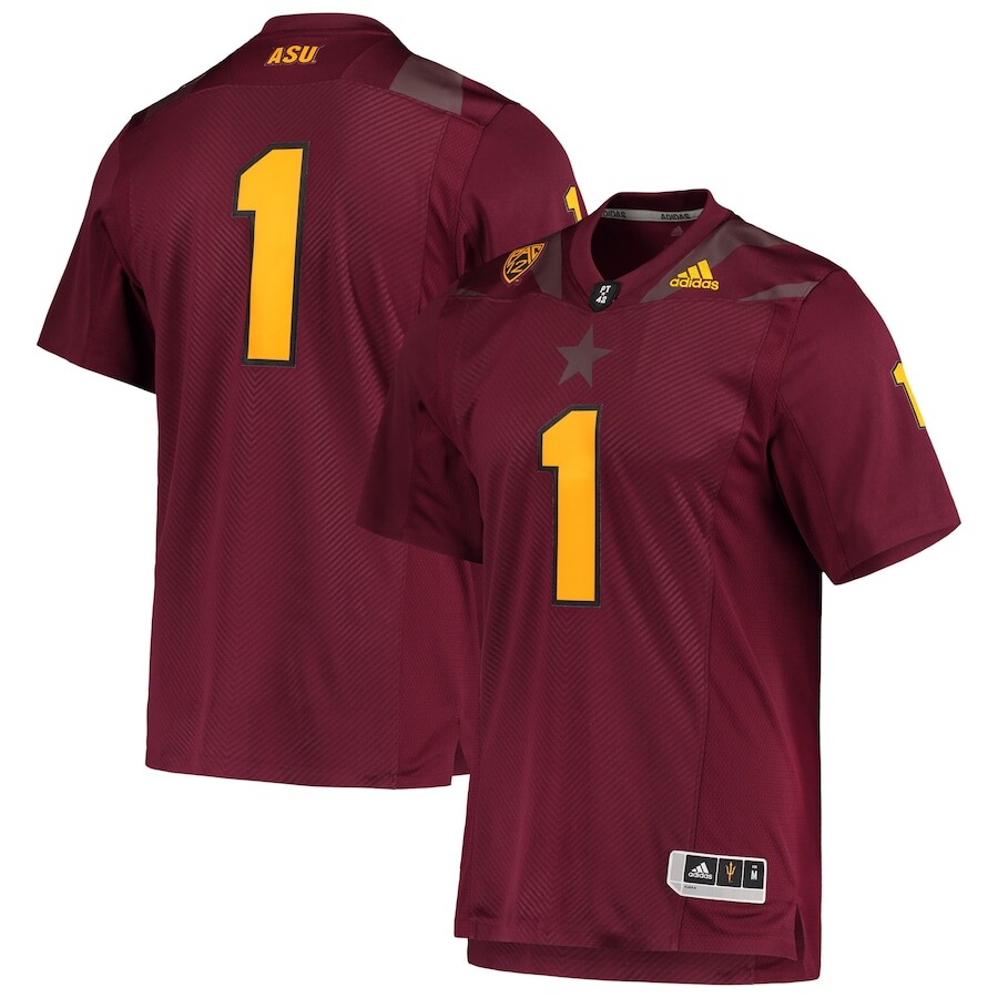 

Джерси adidas Arizona State Sun Devils, бордовый