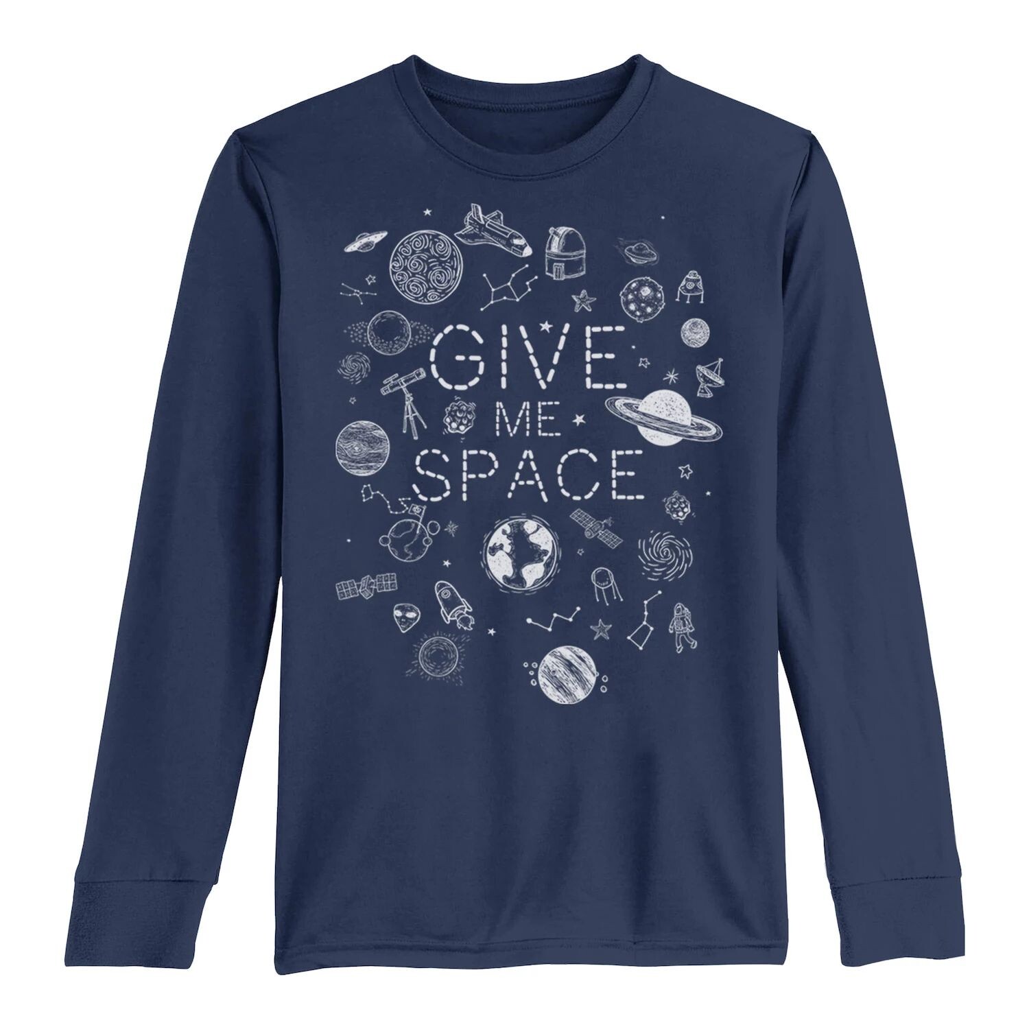

Футболка с длинными рукавами "Give Me Space" для мальчиков 8–20 лет Licensed Character