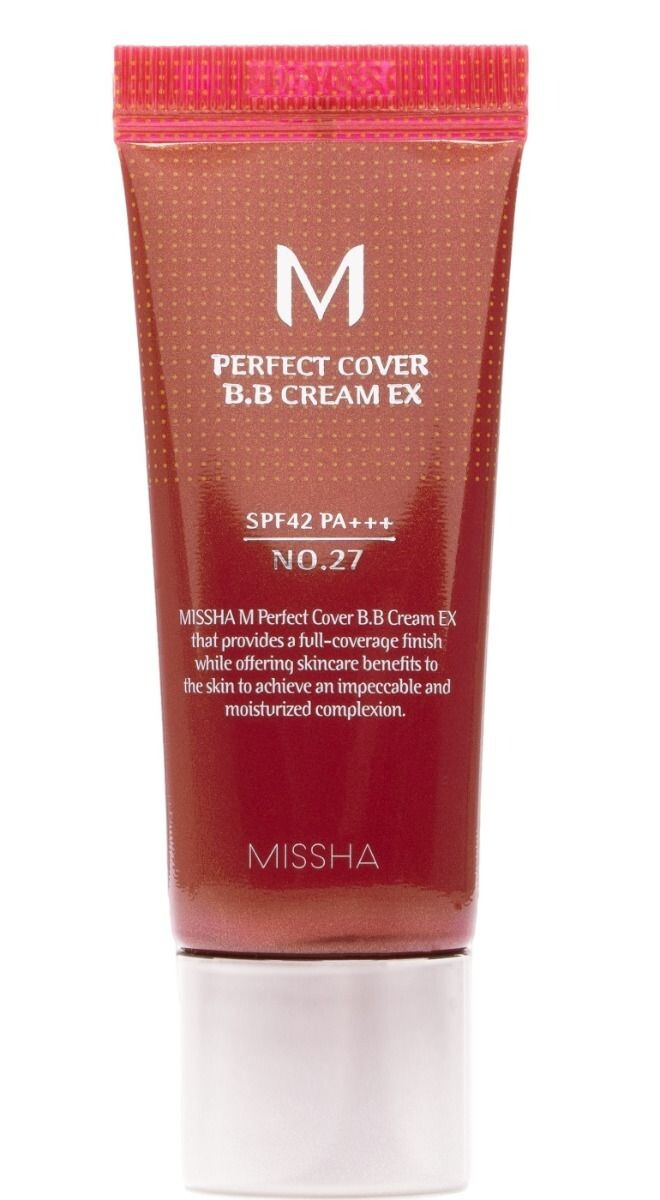 

ВВ крем для лица Missha M Perfect Cover BB SPF42 PA+++, 27 Honey Beige