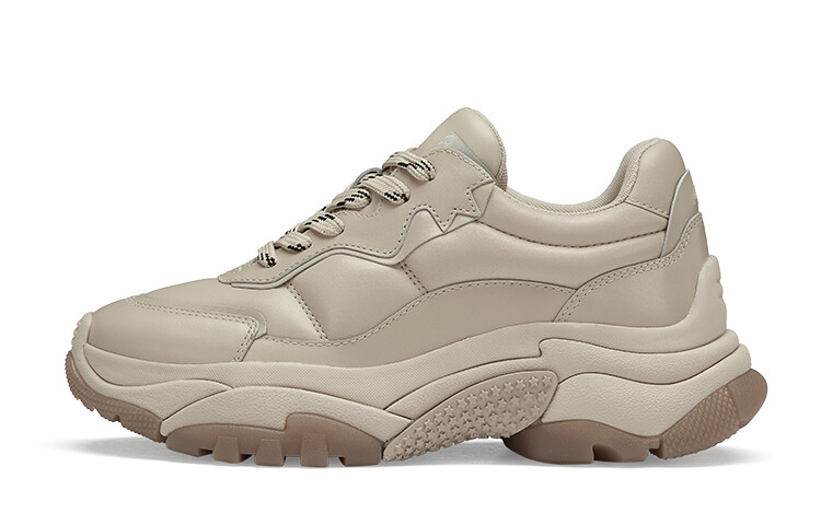 

Кроссовки ASH Air Panelled Leather Sneakers, цвет Off White