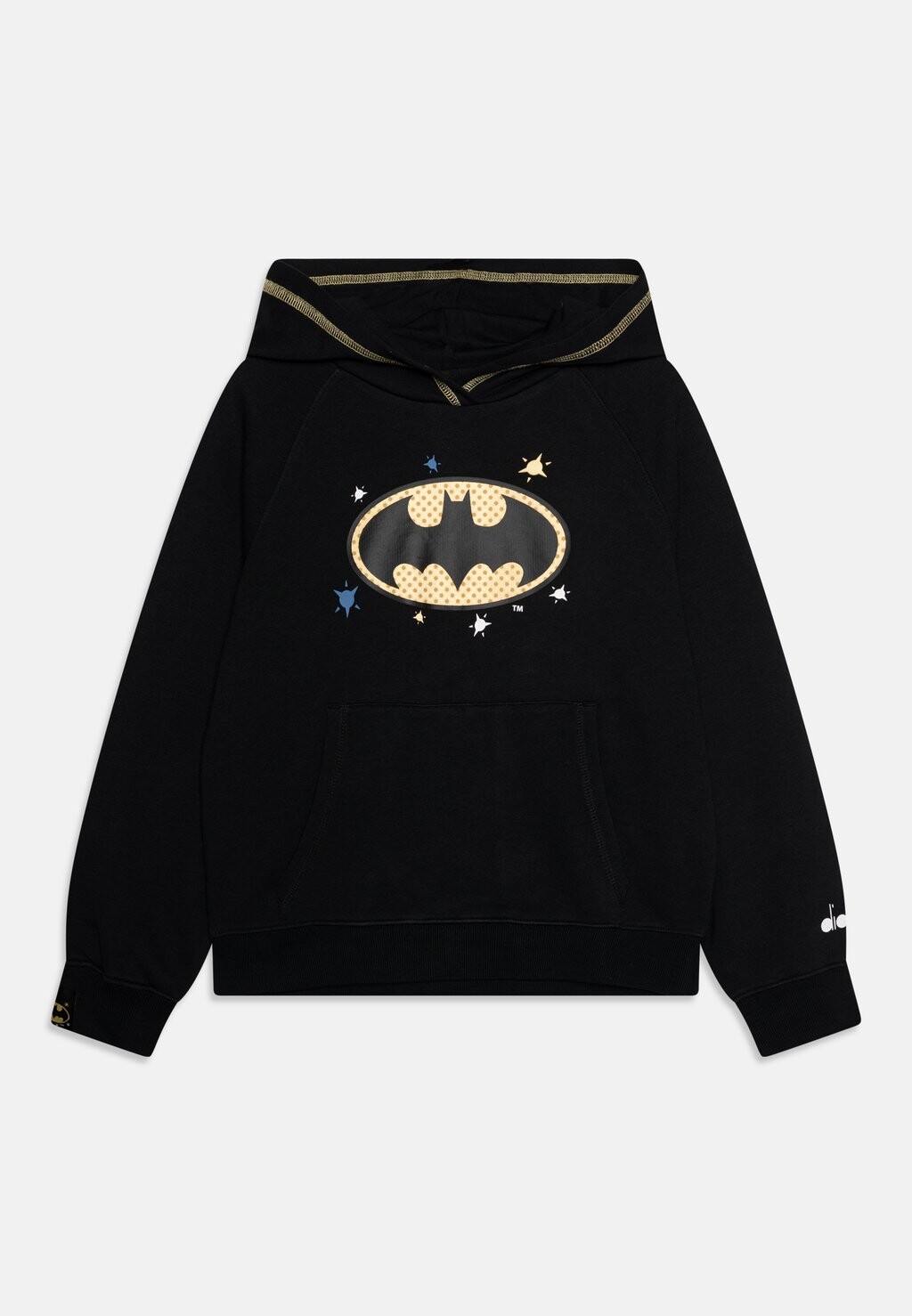

Толстовка Hoodie Superheroes Unisex Diadora, черный