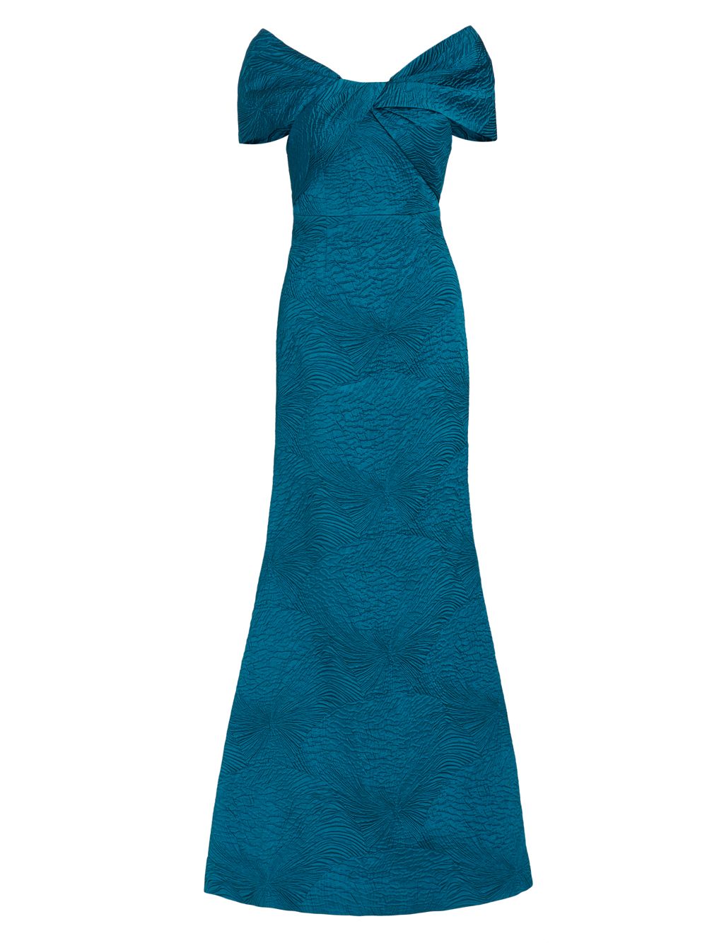 Платье с открытыми плечами Teri Jon by Rickie Freeman
